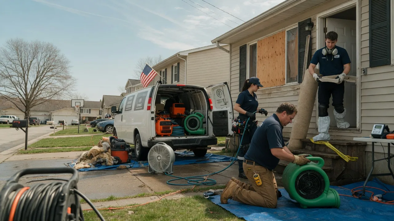 Water Damage Restoration in Batchtown, IL near me